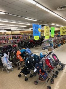 Strollers at Kids Clothes Connection Consignment sale