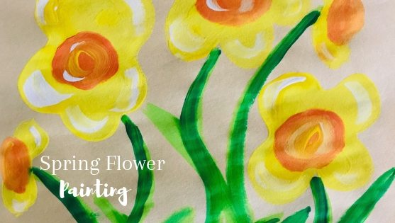 Spring Flowers Painting Project