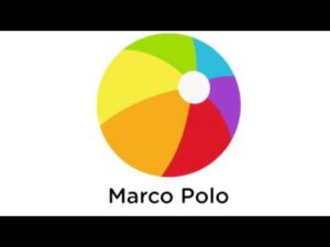 beach-ball logo for Maro Polo app