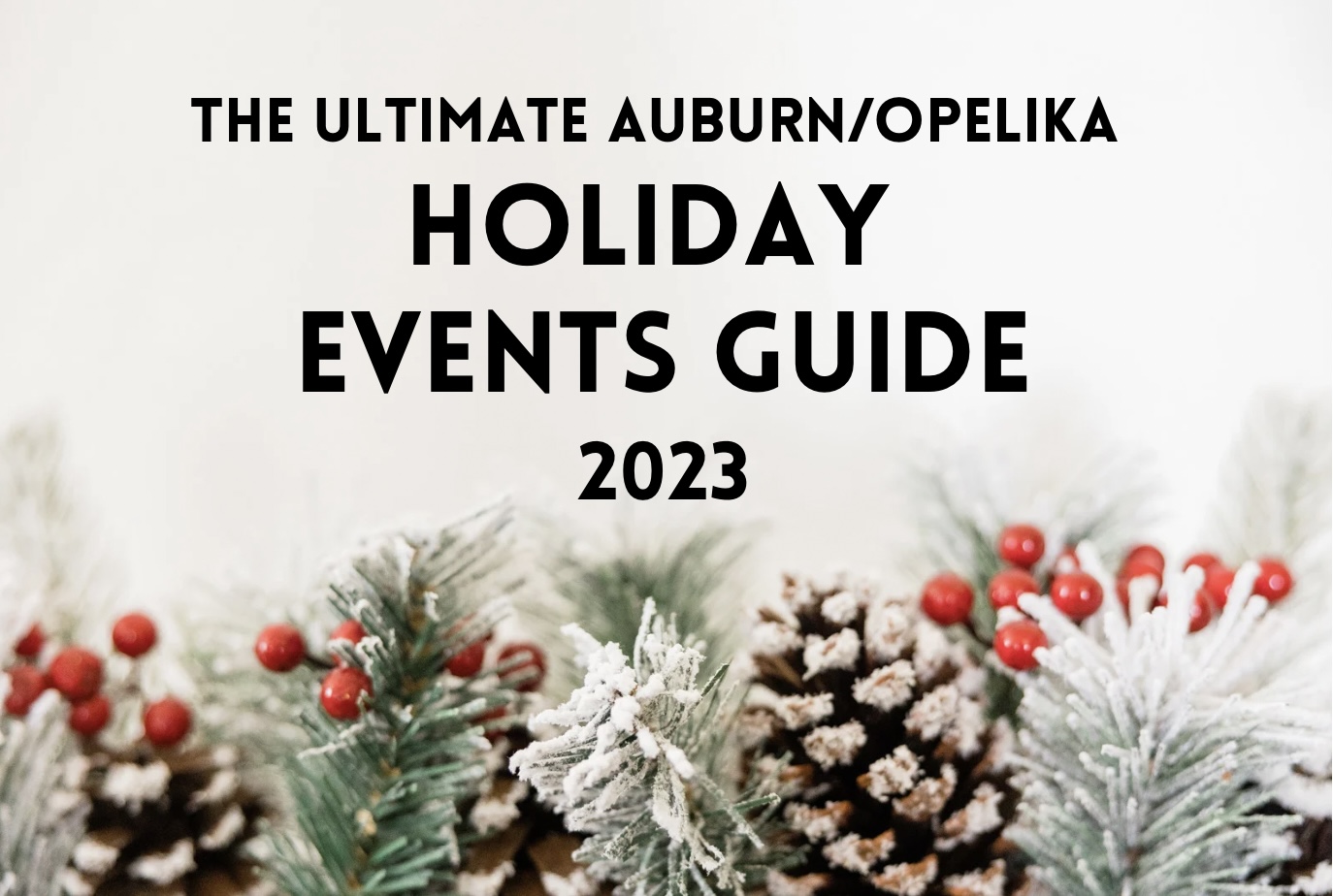 The Ultimate Auburn/Opelika Holiday Events Guide 2023